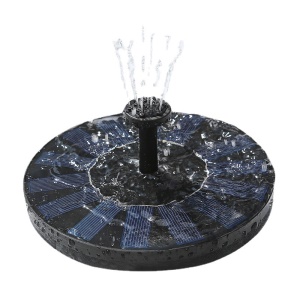 Fontaine solaire extérieure