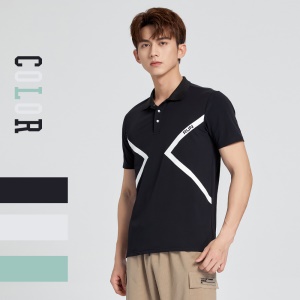 Shirt de sport polo pour homme à manches courtes