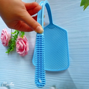 Tapette à mouches en plastique long manche flexible et élastique