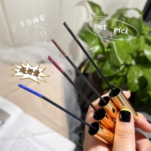Maquillage Magic Color Slim Long Rouleau Incliné Mascara épais Imperméable à l'eau, anti-transpiration et sans vignette