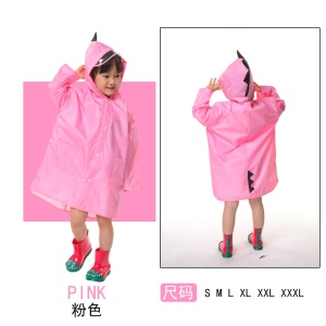 Imperméable pour enfants 2-6 ans Dinosaure de dessin animé