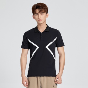 Shirt de sport polo pour homme à manches courtes