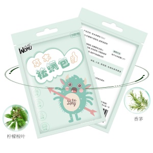 Sachet de plantes naturelles pour enlever les acariens