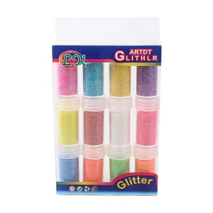 Poudre d'échalotes dorées scintillantes 10 g 12 couleurs