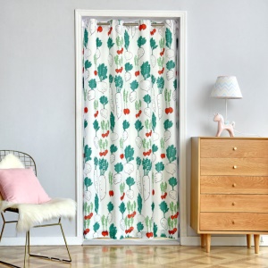 Différents styles de rideaux de porte sont disponibles
