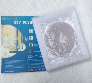Moustiquaire invisible auto-adhésif pour fenêtre résistant aux insectes et aux moustiques 1.3 * 1.5m