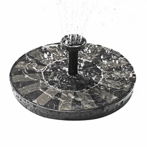 Fontaine solaire extérieure