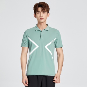 Shirt de sport polo pour homme à manches courtes