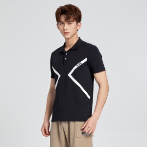 Shirt de sport polo pour homme à manches courtes
