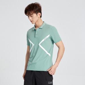 Shirt de sport polo pour homme à manches courtes