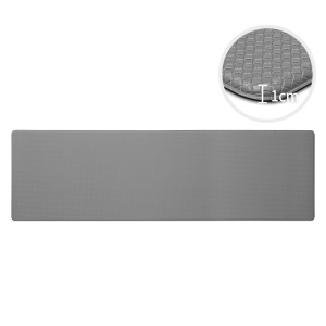 Tapis de sol de cuisine en cuir PU antidérapant imperméable à l'huile
