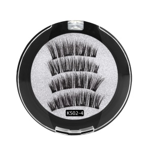 Faux cils à aimant sans colle  2 paires