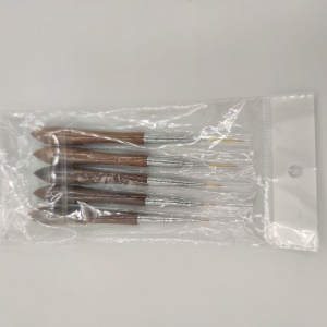 Pinceaux en détail à ongles corps en bois de santal