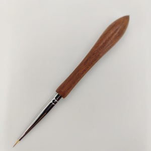 Pinceaux en détail à ongles corps en bois de santal