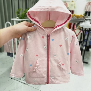 Capuche pour garçons et filles avec Zip manches longues