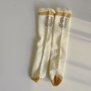 Chaussettes en coton pour filles sans talons