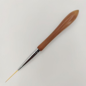 Pinceaux en détail à ongles corps en bois de santal
