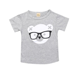 T-shirt ourson à manches courtes pour enfant