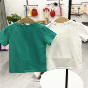 T-shirt en coton pour enfants avec dessin animé