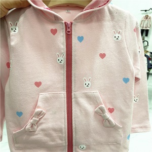 Capuche pour garçons et filles avec Zip manches longues