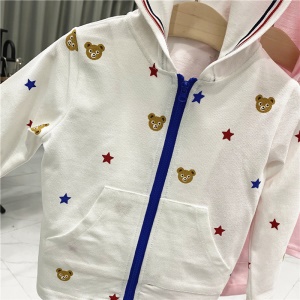 Capuche pour garçons et filles avec Zip manches longues