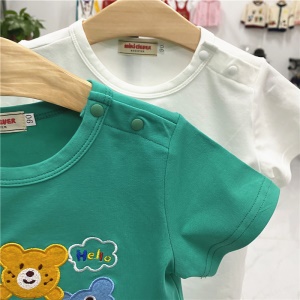 T-shirt en coton pour enfants avec dessin animé