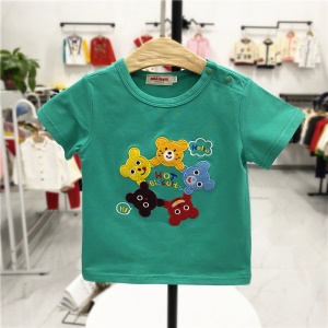T-shirt en coton pour enfants avec dessin animé