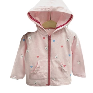 Capuche pour garçons et filles avec Zip manches longues