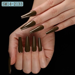 Faux ongles ongles couleur unie