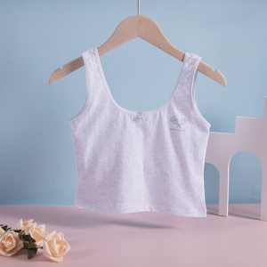 Gilet de sport en coton pour  filles en  période de croissance