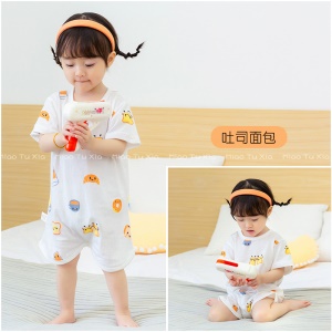 Combinaison pour enfants en coton unisexe
