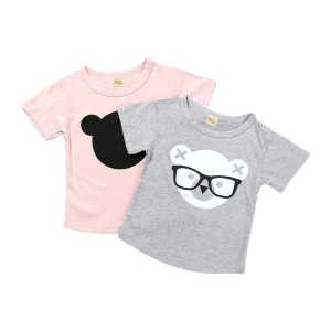 T-shirt ourson à manches courtes pour enfant