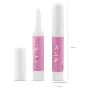 Colle à ongles en bouteille ronde de 2g