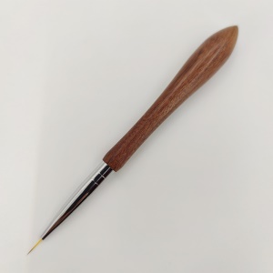 Pinceaux en détail à ongles corps en bois de santal