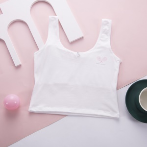Gilet de sport en coton pour  filles en  période de croissance