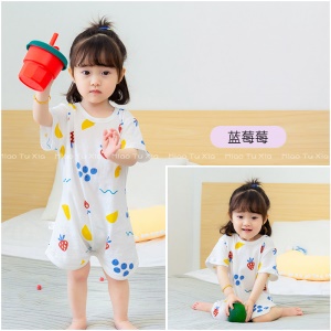 Combinaison pour enfants en coton unisexe