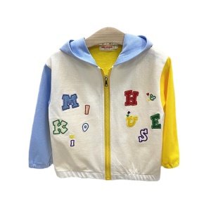 Mikiclever Capuche pour enfant avec zipper en coton