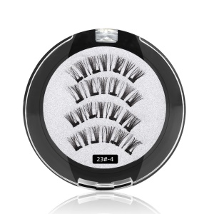 Faux cils à aimant sans colle  2 paires