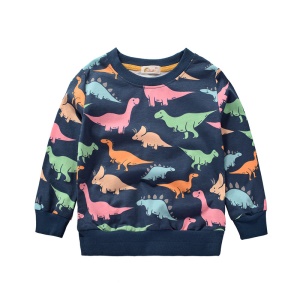 Sweatshirt à col rond et à manches longues  pour garçons