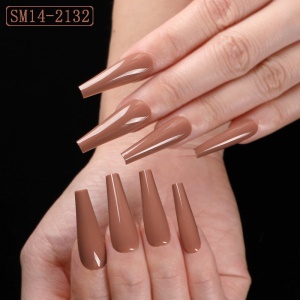 Faux ongles ongles couleur unie