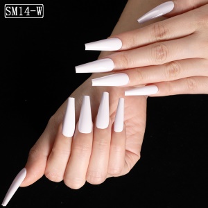 Faux ongles ongles couleur unie