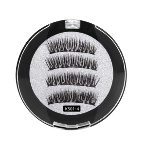 Faux cils à aimant sans colle  2 paires