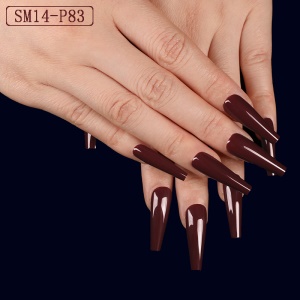 Faux ongles ongles couleur unie