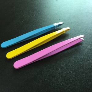 Porte-sourcils en acier inoxydable