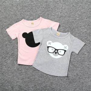 T-shirt ourson à manches courtes pour enfant