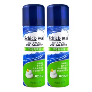 Schick Mousse nettoyant à raser confort 210g