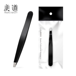 Pince à sourcils en acier inoxydable longueur 9.6 cm