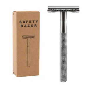 Lame de rasoir vintage en acier inoxydable