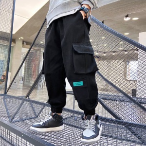 Pantalon de garçon épaissi en conton