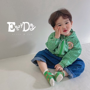 Chaussettes   respirantes en  coton pour enfants